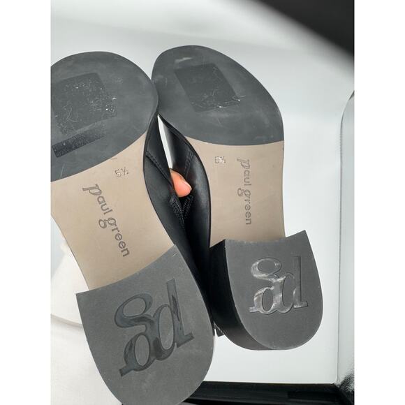 Paul Green Black Vanessa Buckled Chelsea boots UK 5.5 / US 8 - Picture 5 of 15